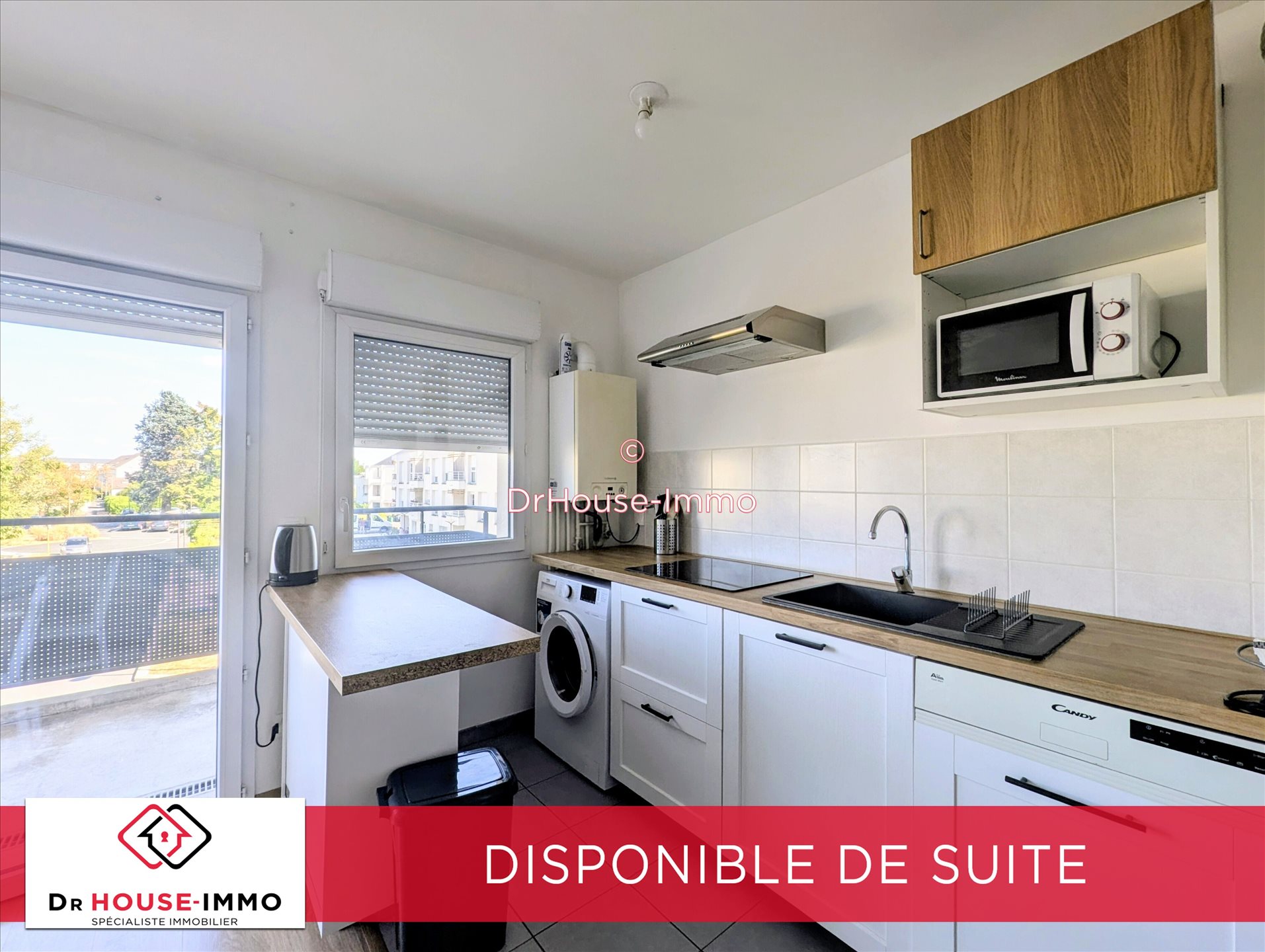 Appartement à louer, 43m², Saint-Jean-de-la-Ruelle