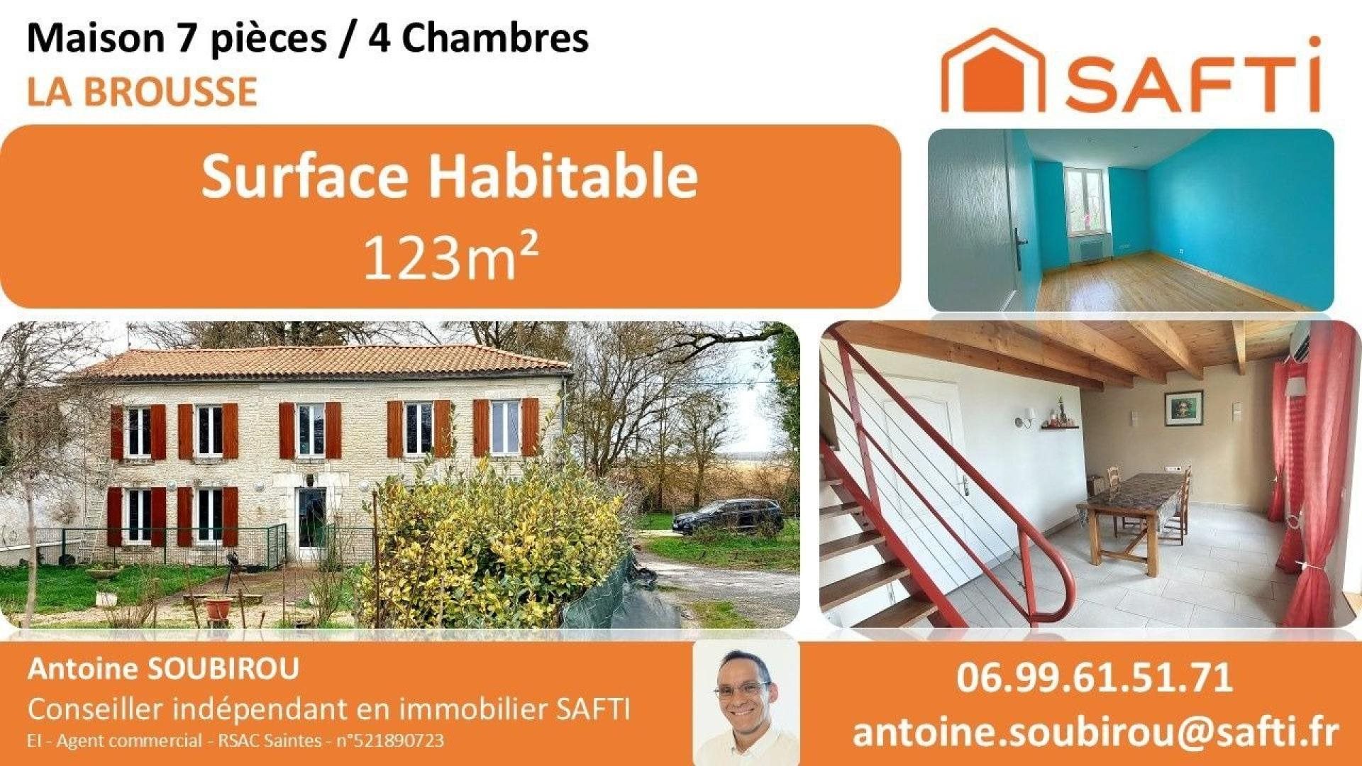 Maison à vendre, 123m², La Brousse