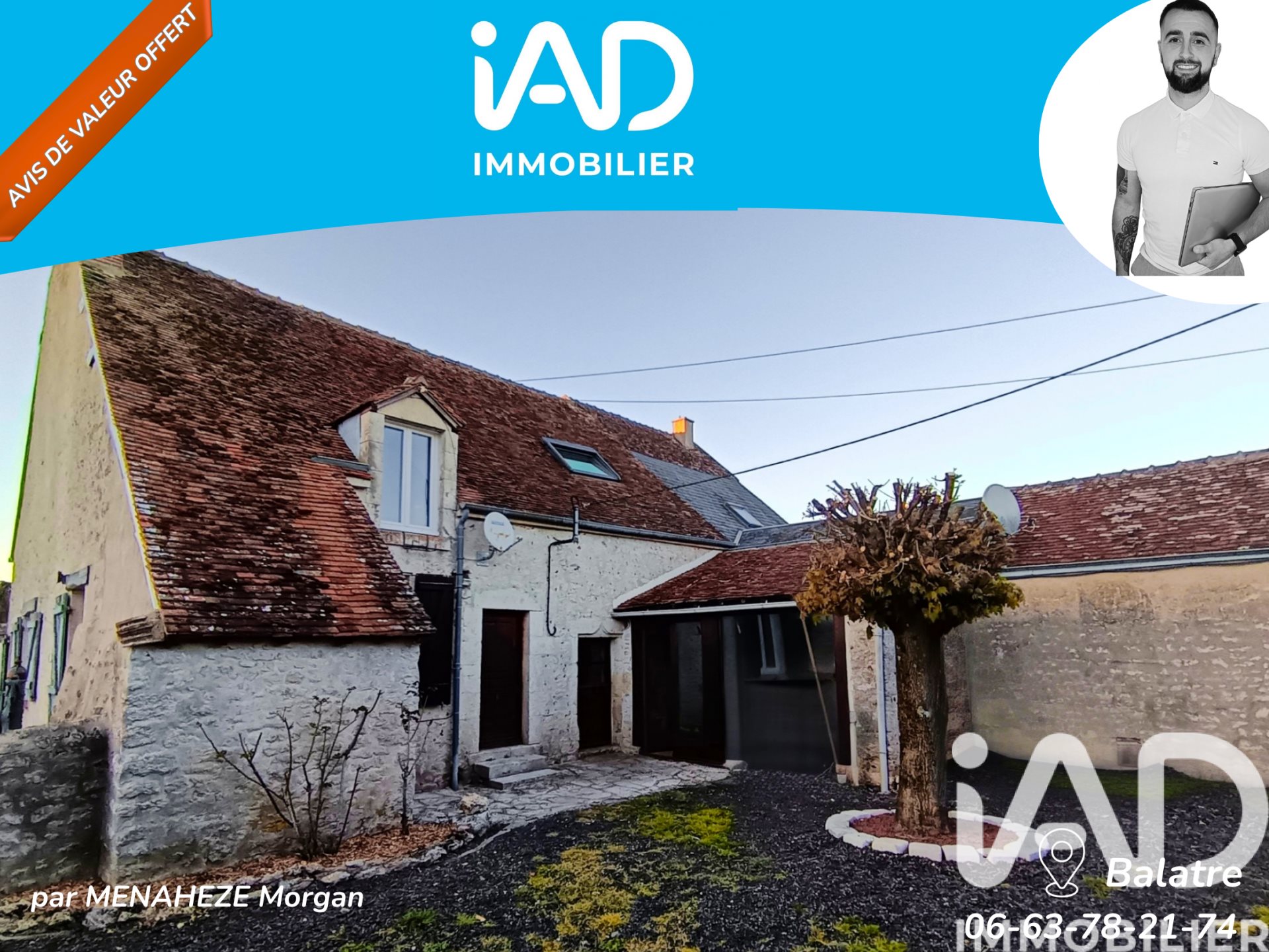 Maison à vendre, 120m², Suèvres