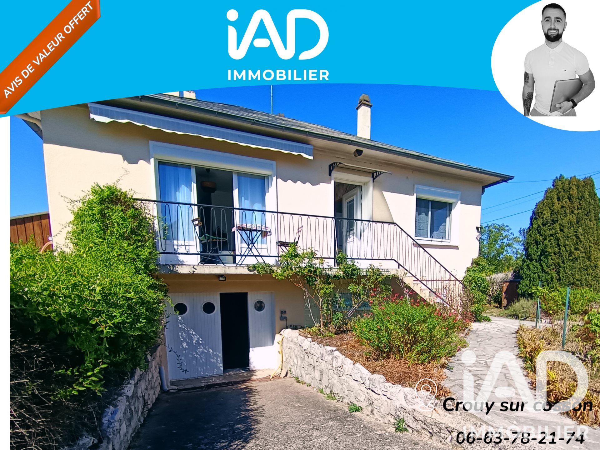 Maison à vendre, 76m², Crouy-sur-Cosson