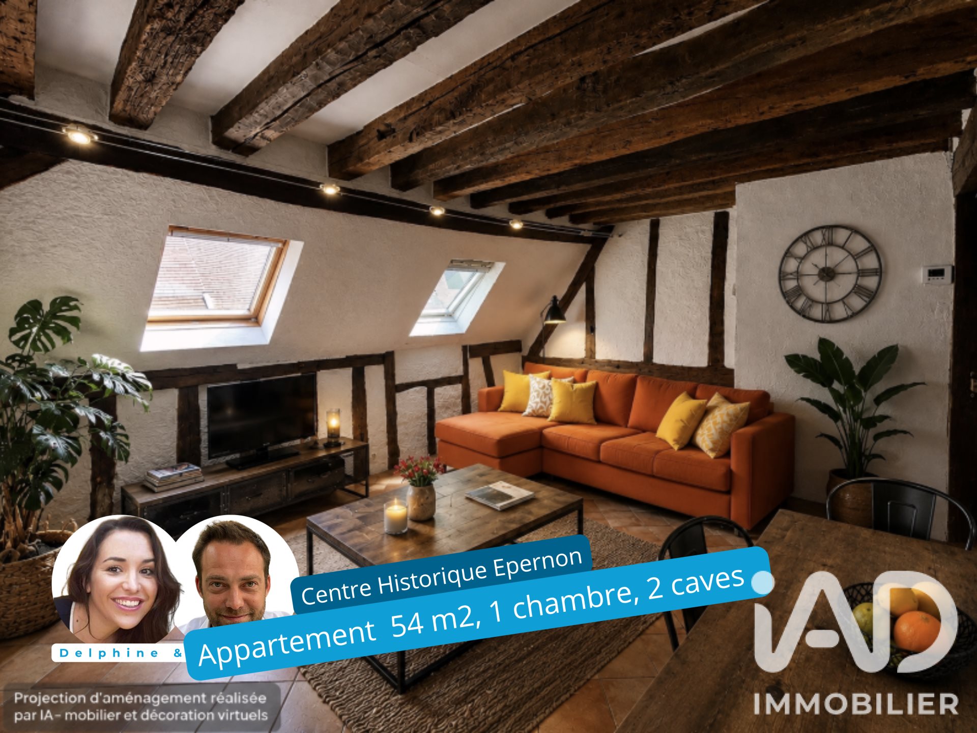 Appartement à vendre, 55m², Épernon