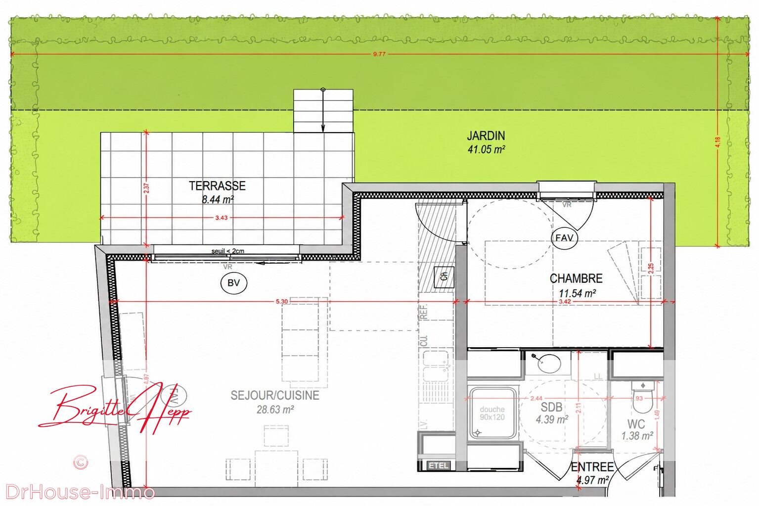 Appartement à vendre, 51m², Pontcharra