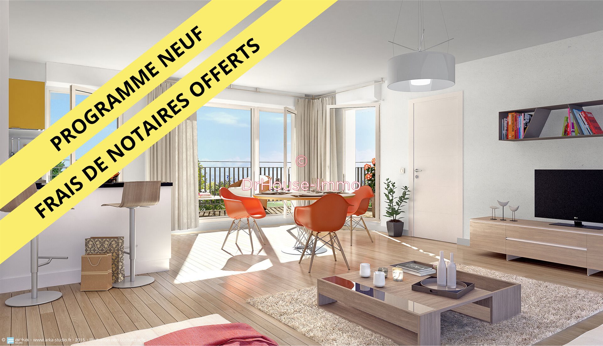 Appartement à vendre, 68m², Grigny