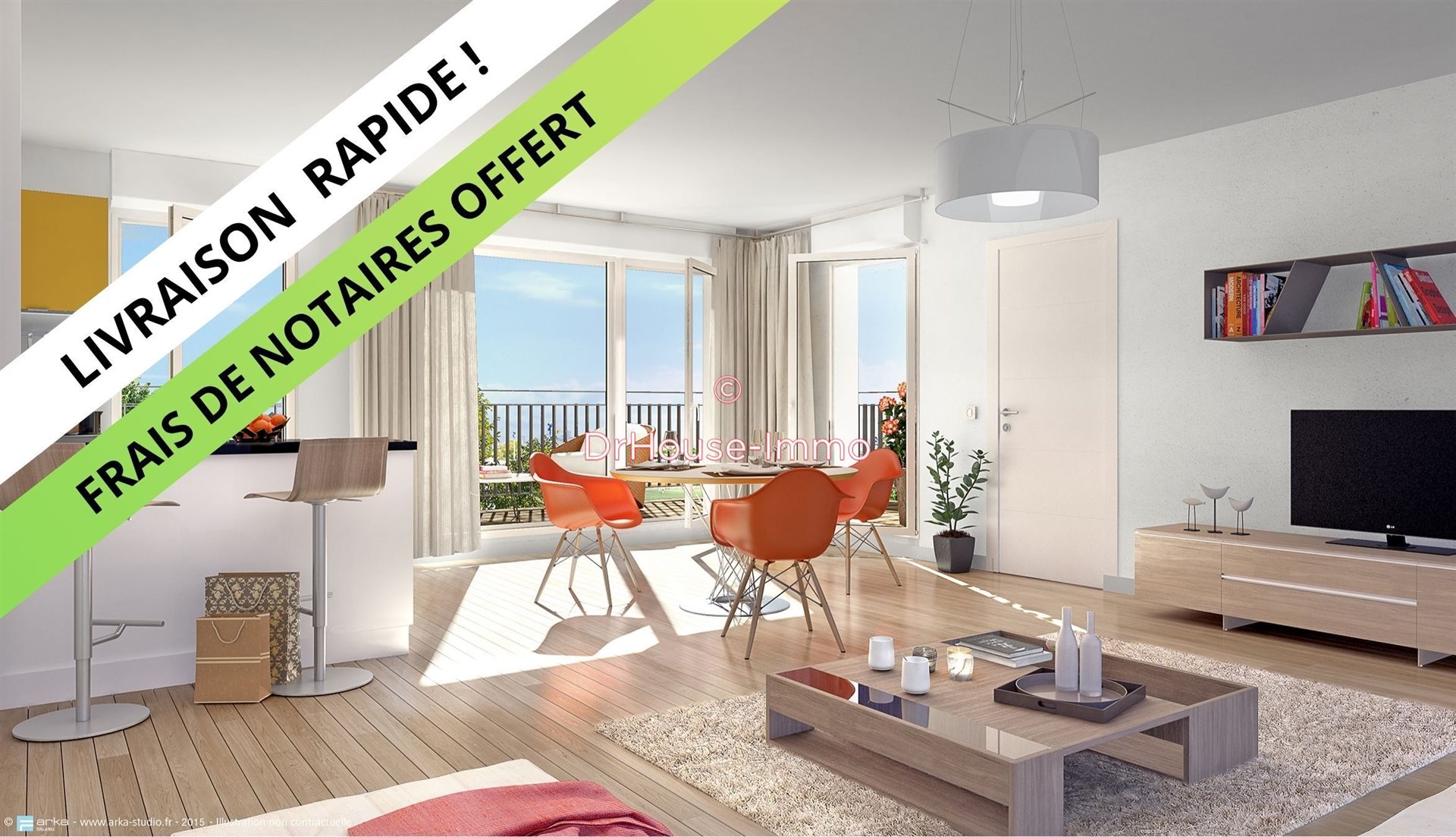 Appartement à vendre, 68m², Le Blanc-Mesnil