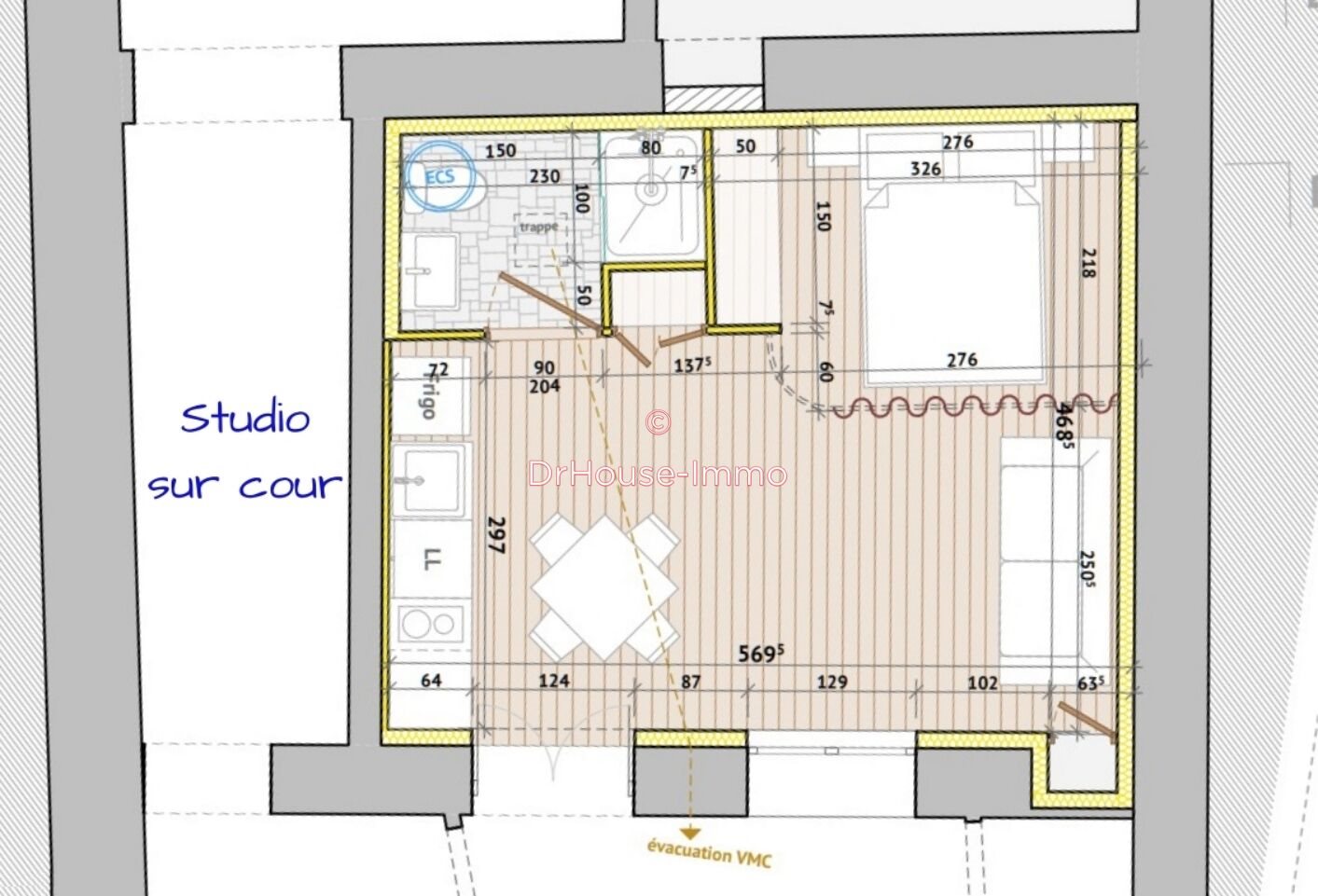 Appartement à vendre, 84m², Saint-Etienne