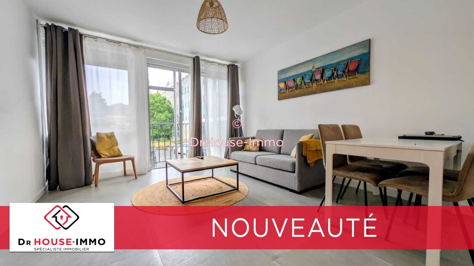 Appartement à vendre, 67m², Poitiers