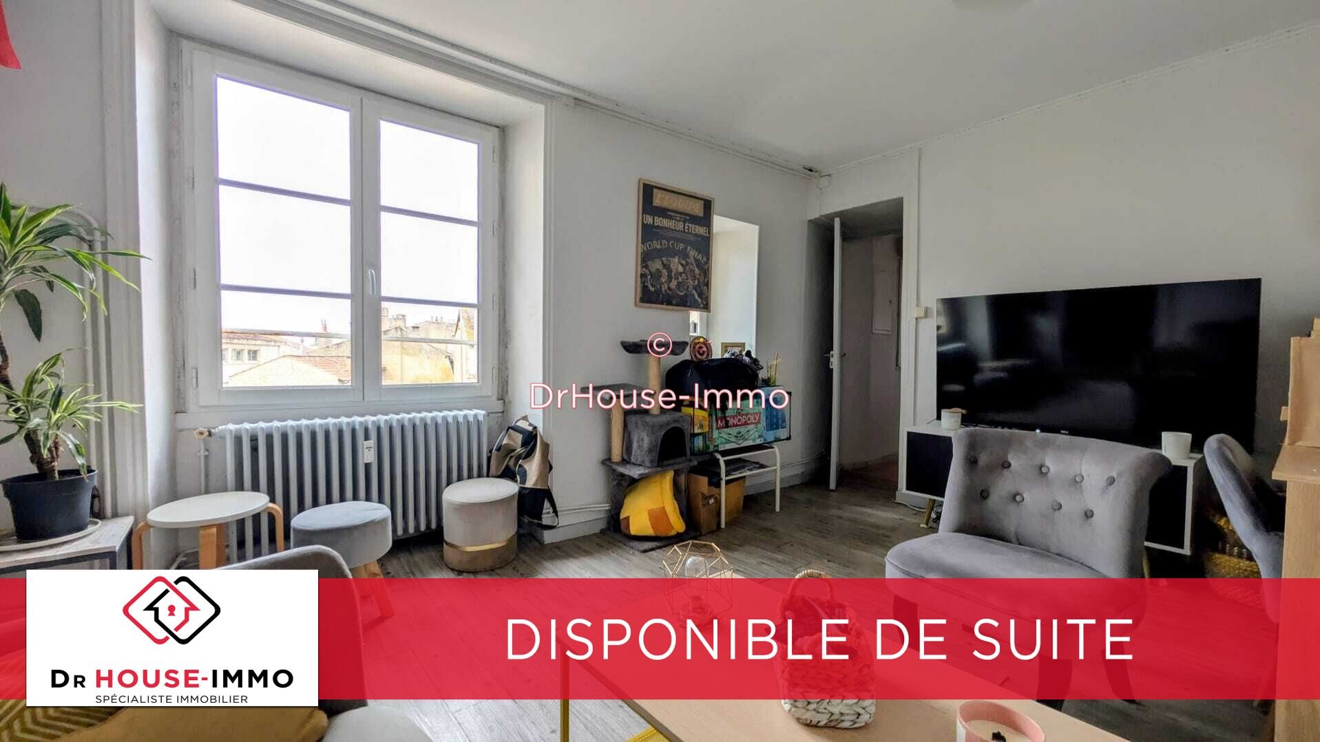 Appartement à vendre, 40m², Poitiers
