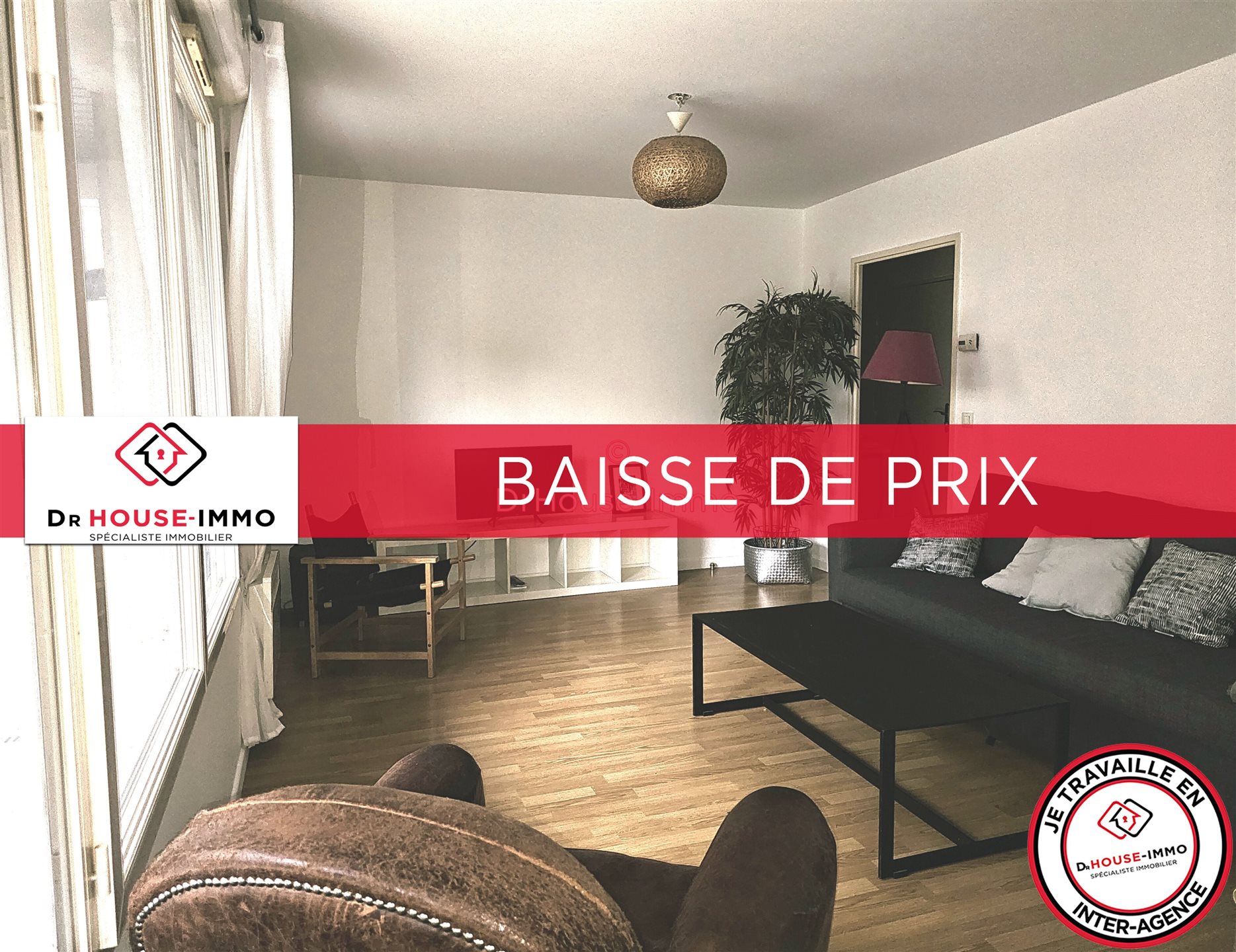 Appartement à vendre, 51m², Lille