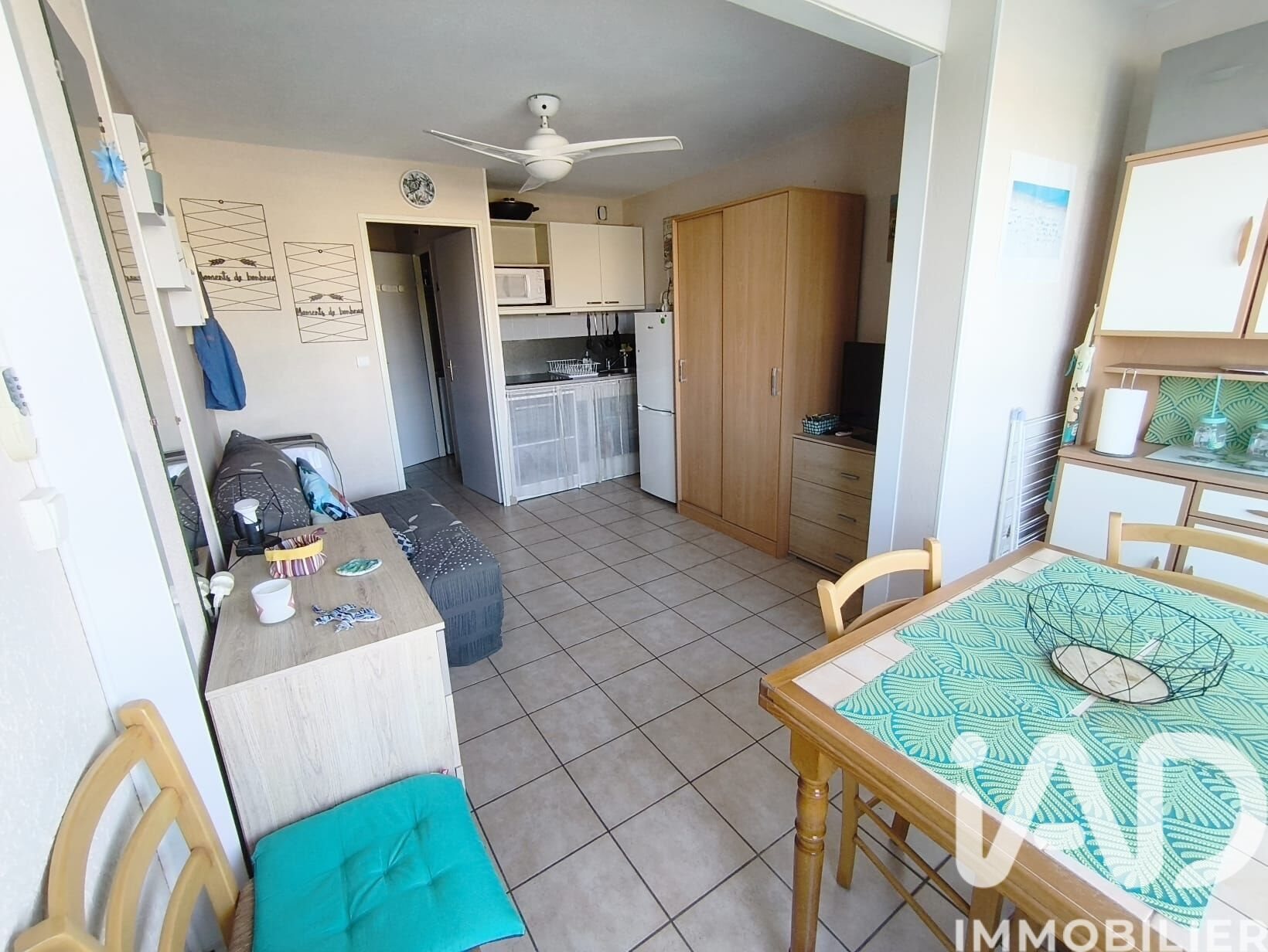 Appartement à vendre, 23m², Saint-Cyprien