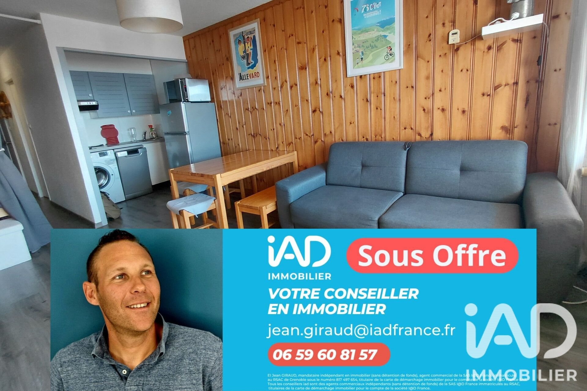 Appartement à vendre, 27m², Allevard