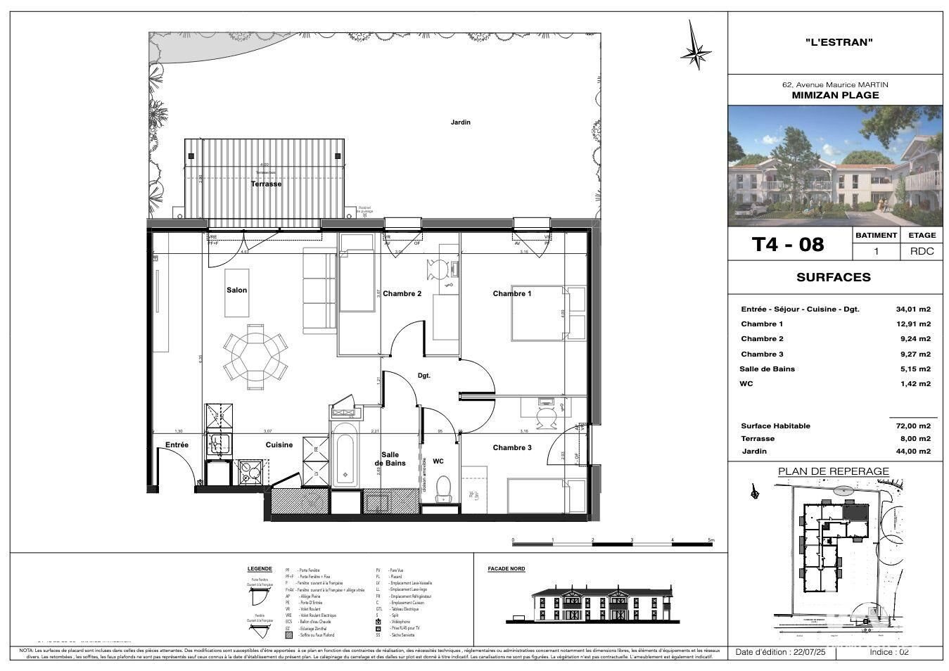 Appartement à vendre, 72m², Mimizan