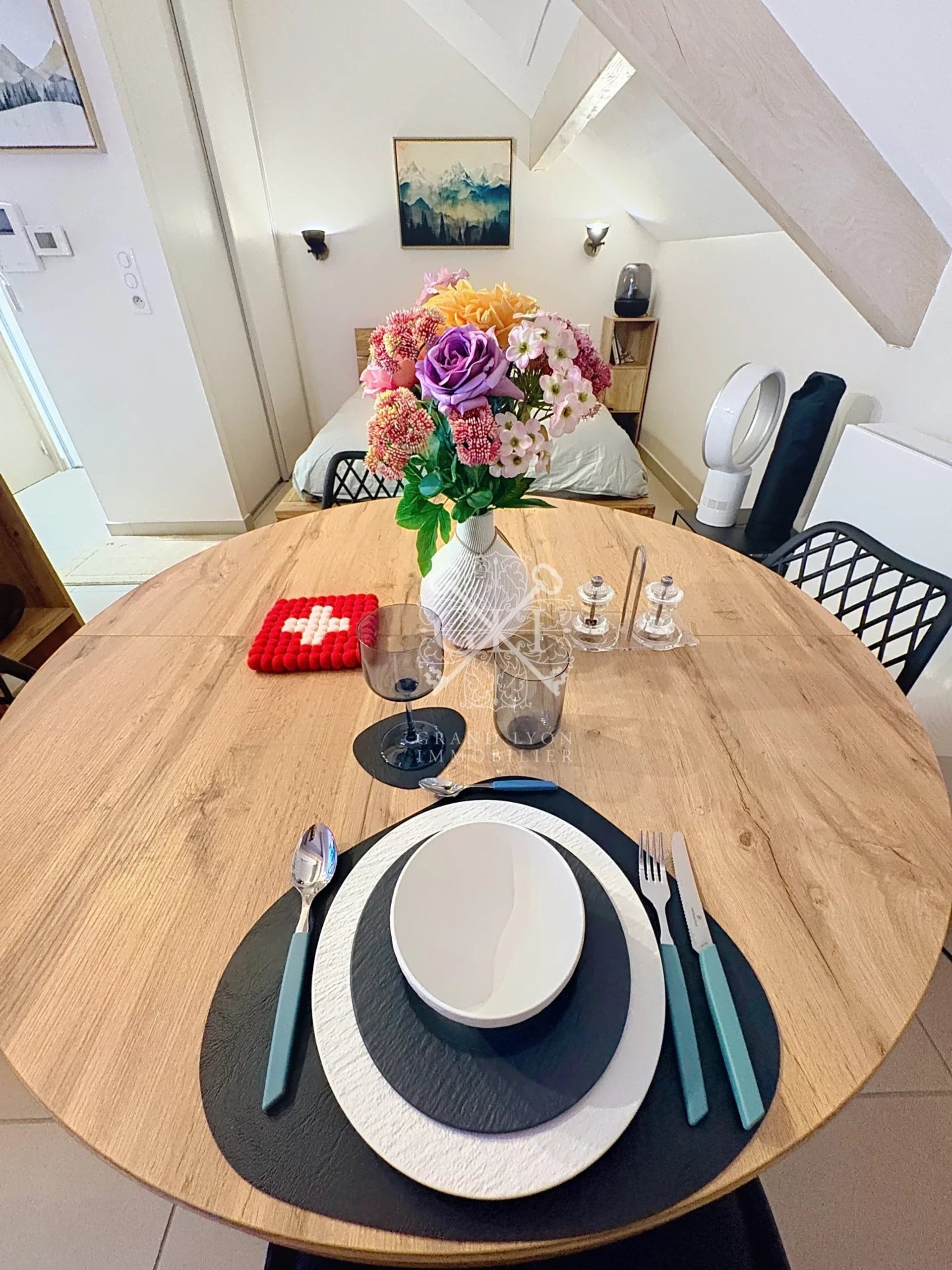 Appartement à louer, 19m², Péron