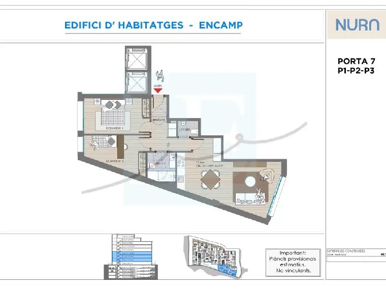 2-bedroom flat for sale in Encamp · 24 of 24
