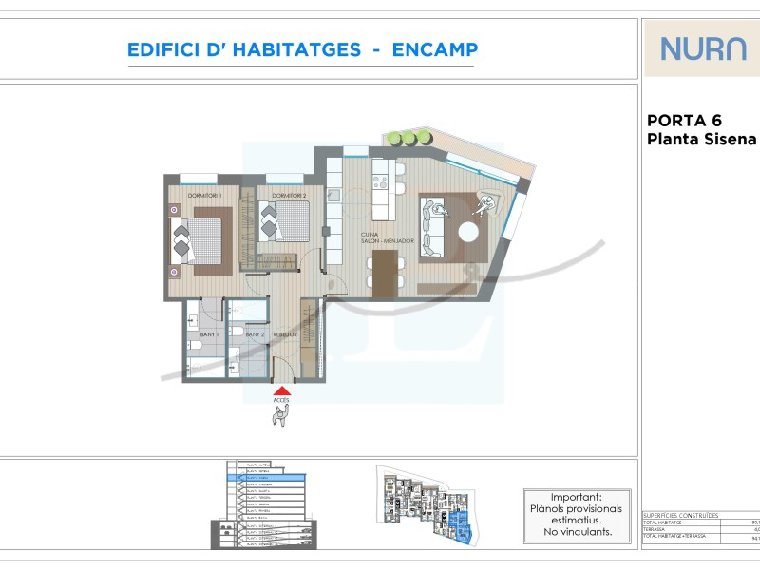 2-bedroom flat for sale in Encamp · 25 of 44