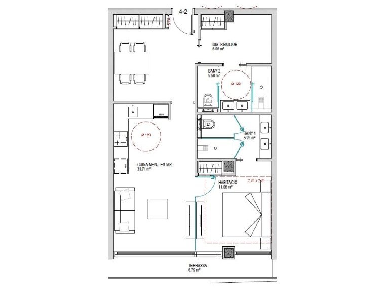 3-bedroom flat for sale in El Tarter, Canillo · 42 of 60