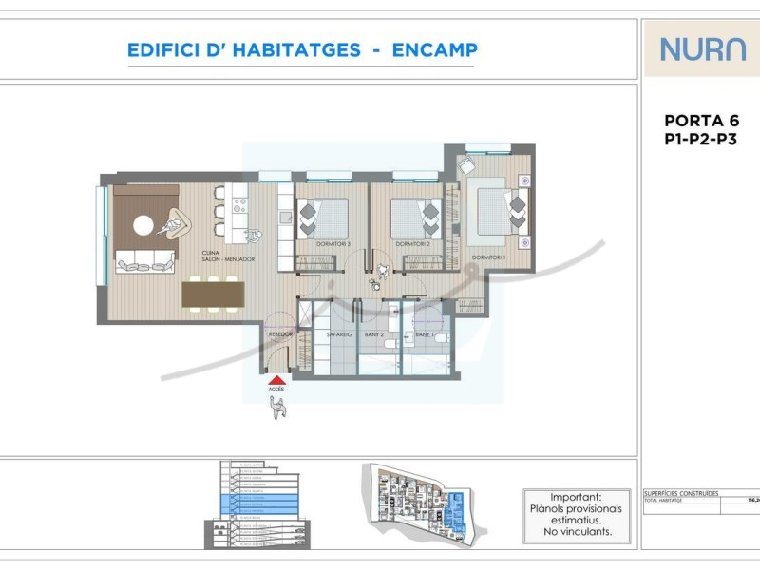 3-bedroom flat for sale in Encamp · 3 of 44