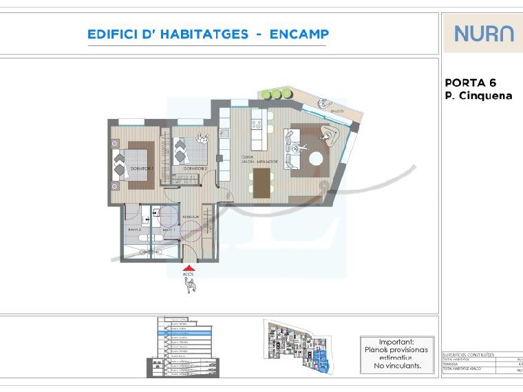 Pis de 2 habitacions en venda a Encamp · 18 de 36