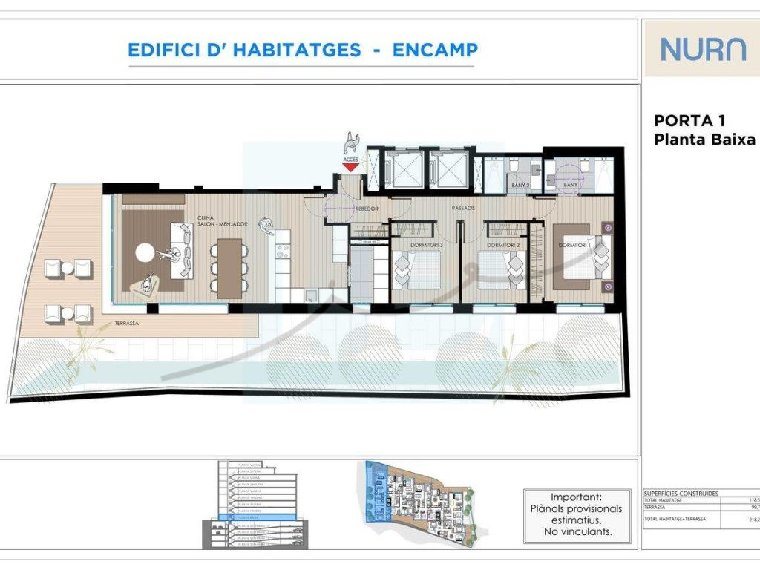 Piso de 3 habitaciones en venta en Encamp · 3 de 47