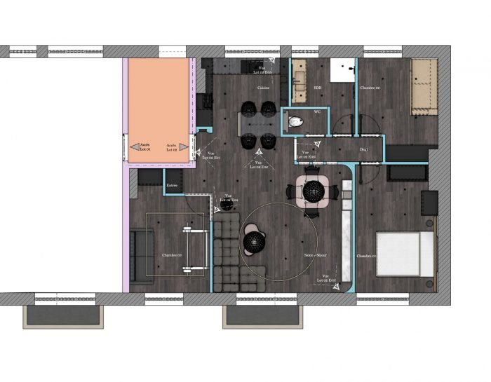 Appartement à vendre, 70m², Thionville