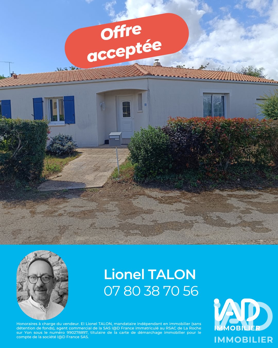 Maison à vendre, 97m², Antigny