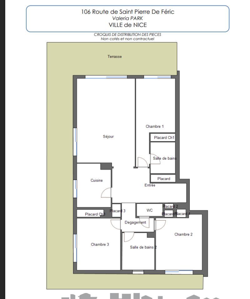 Appartement – Nice, Domaine du Piol, Le Piol - Vue 4