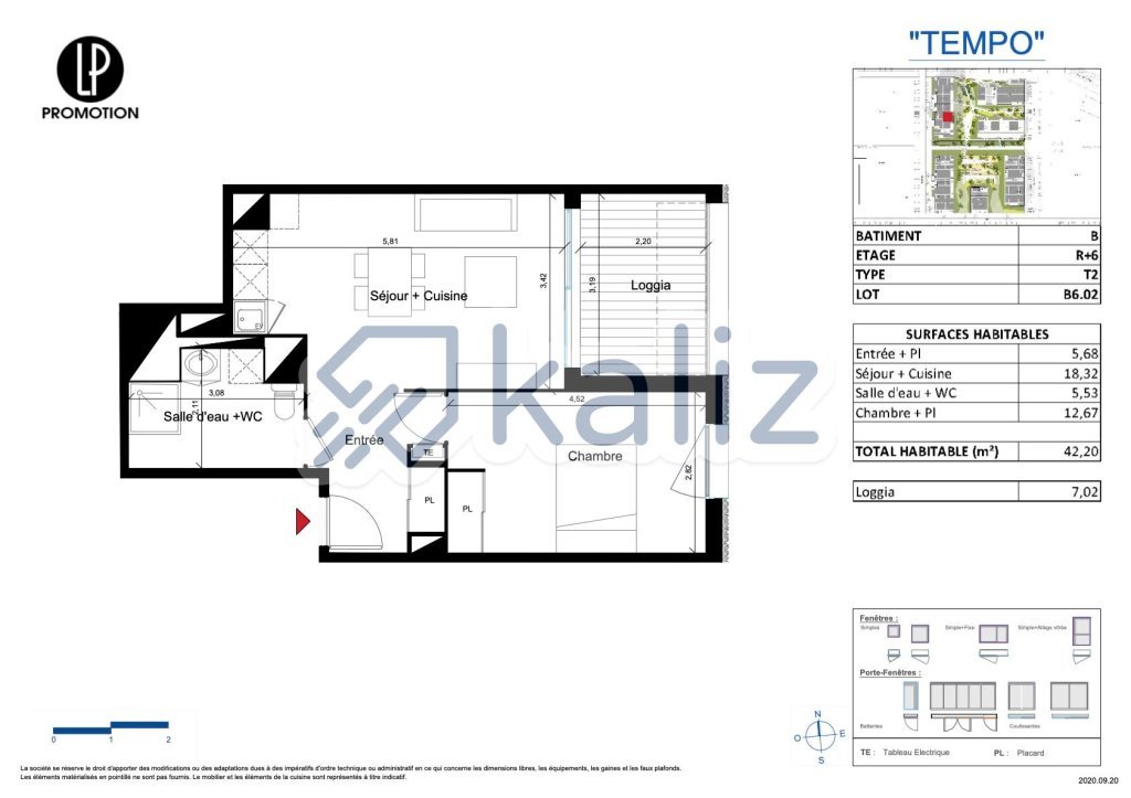Appartement à louer, 42m², Toulouse