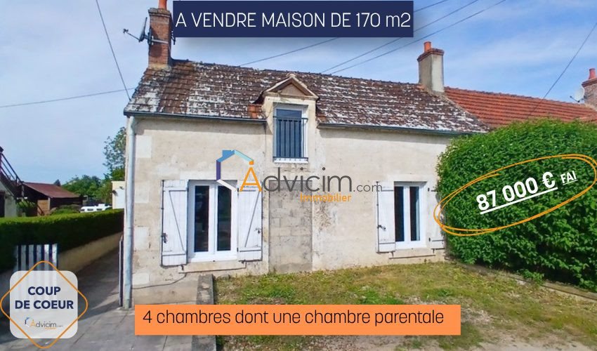 Maison à vendre, 170m², Charenton-du-Cher