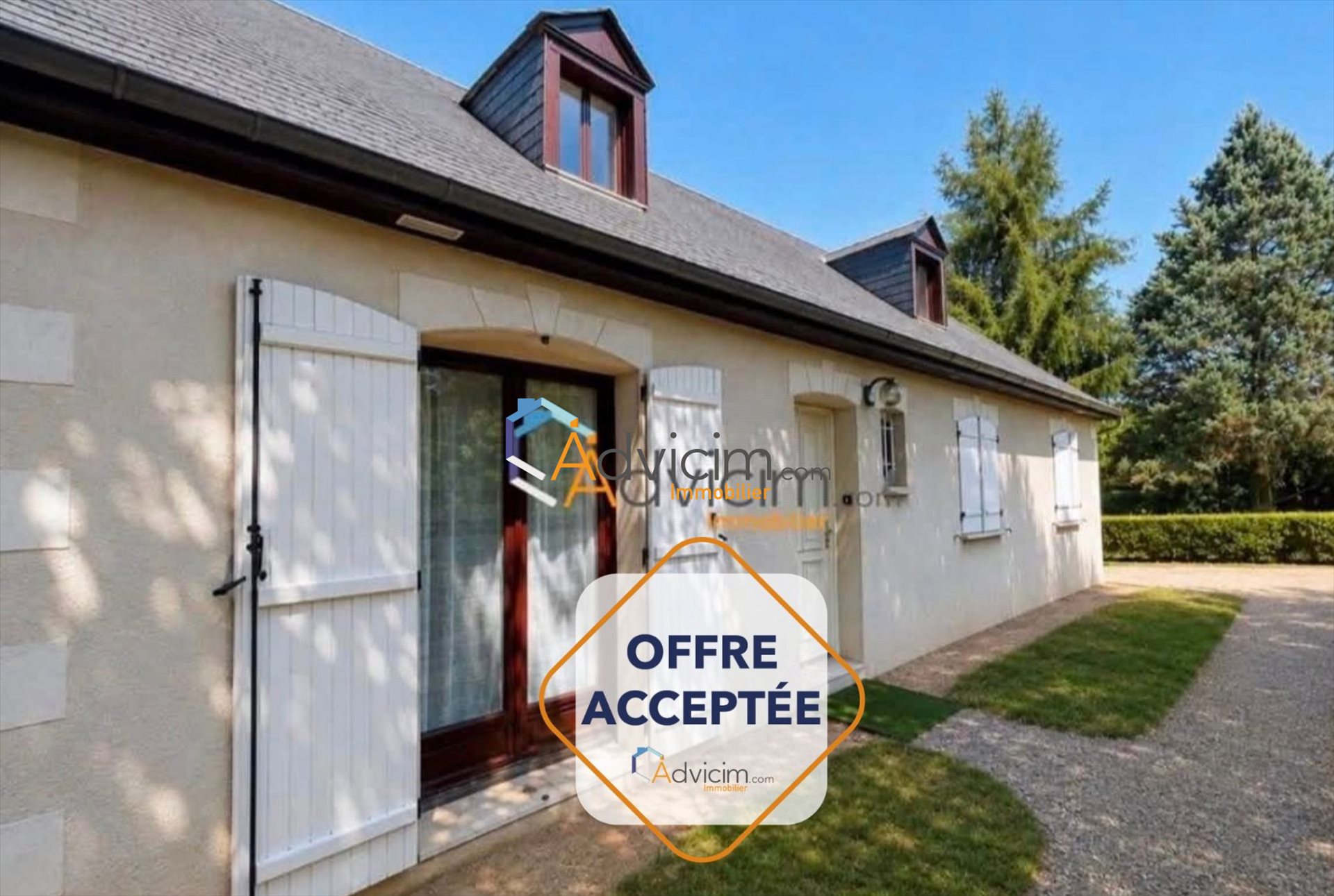 Maison à vendre, 85m², Saché