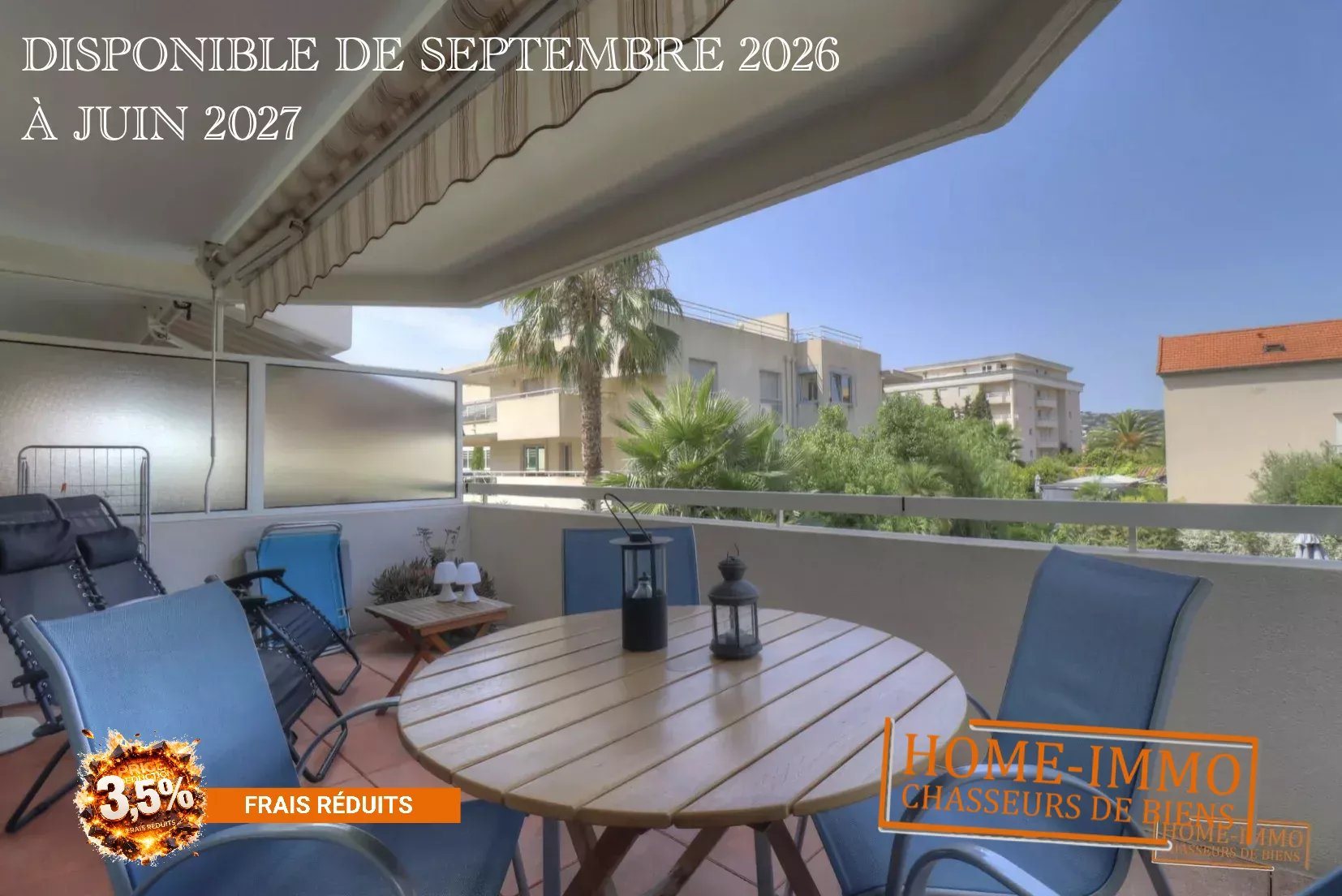 Appartement à louer, 28m², Antibes