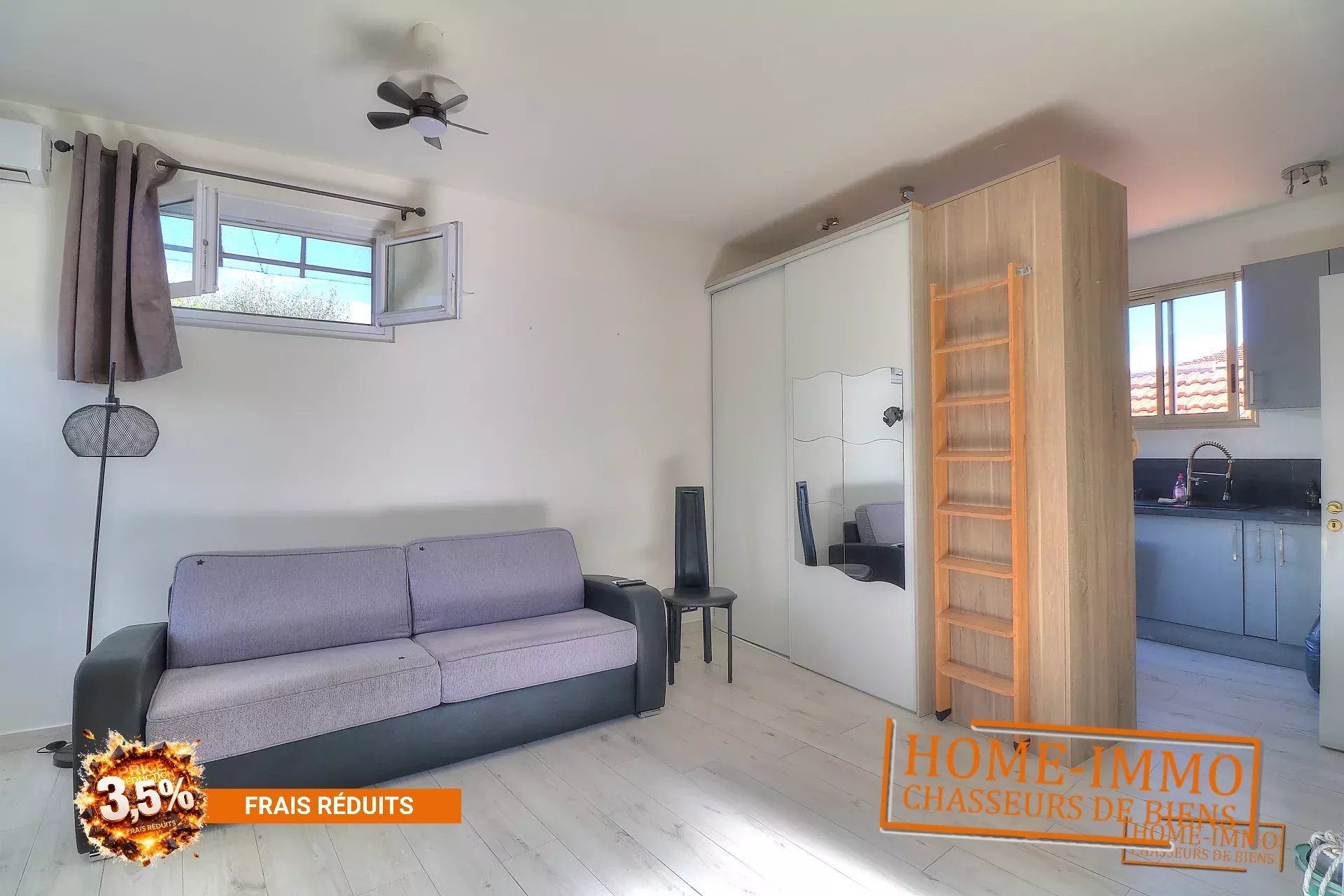 Appartement à louer, 32m², Vallauris
