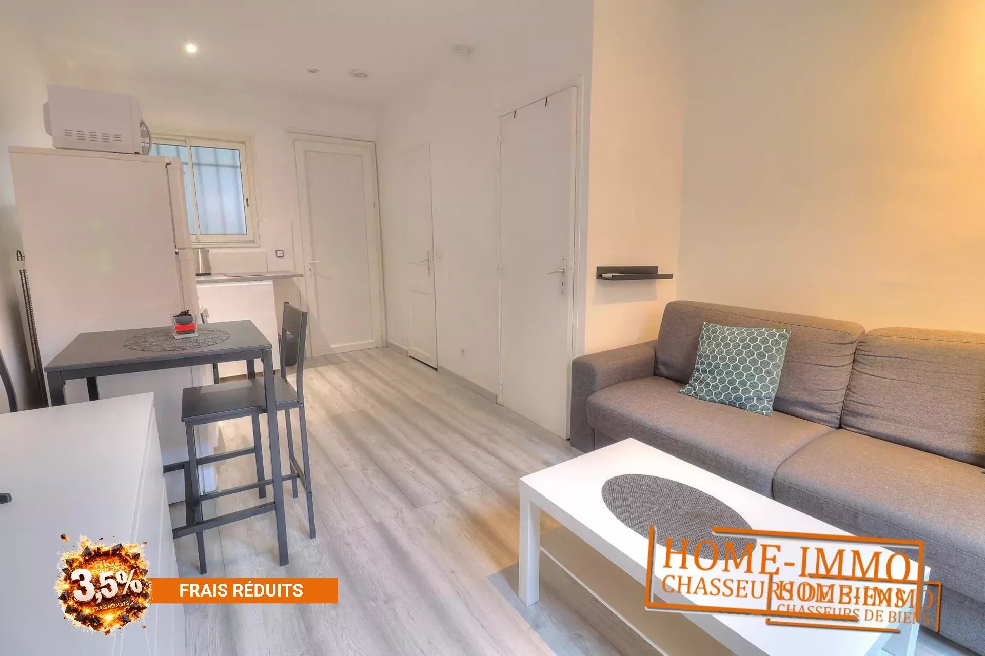 Appartement à louer, 18m², Juan-les-Pins