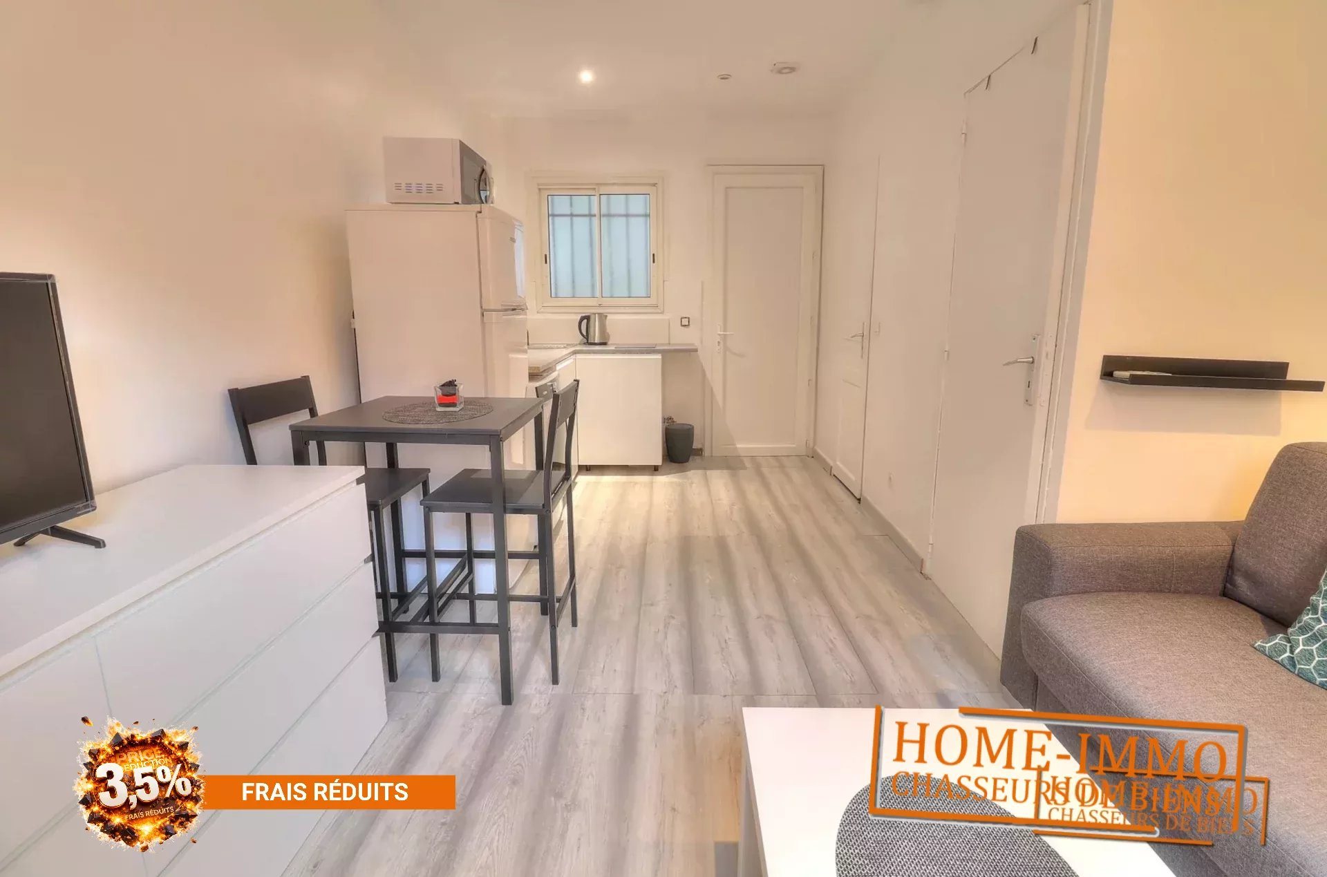 Appartement à louer, 18m², Juan-les-Pins