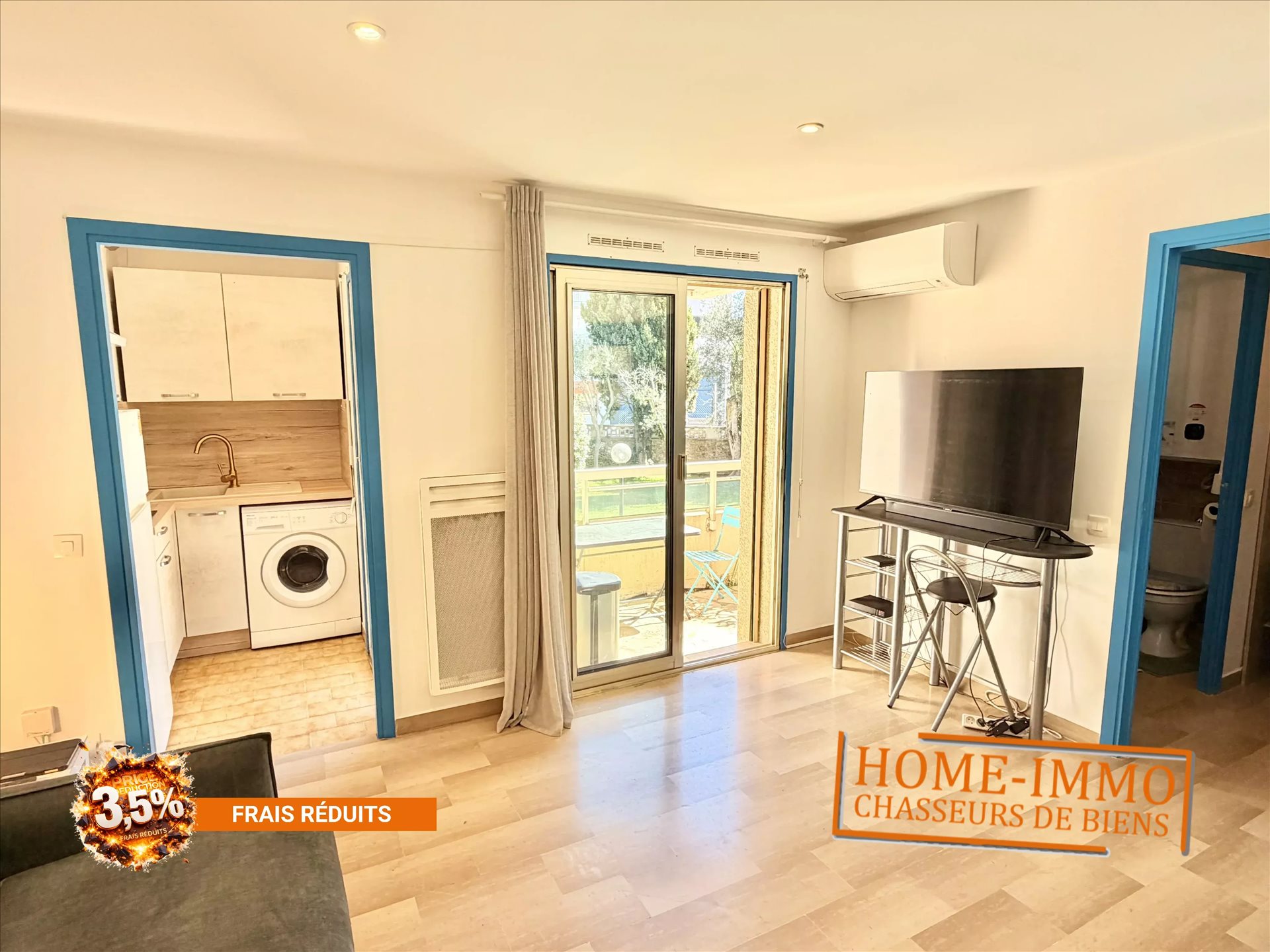 Appartement à louer, 22m², Vallauris