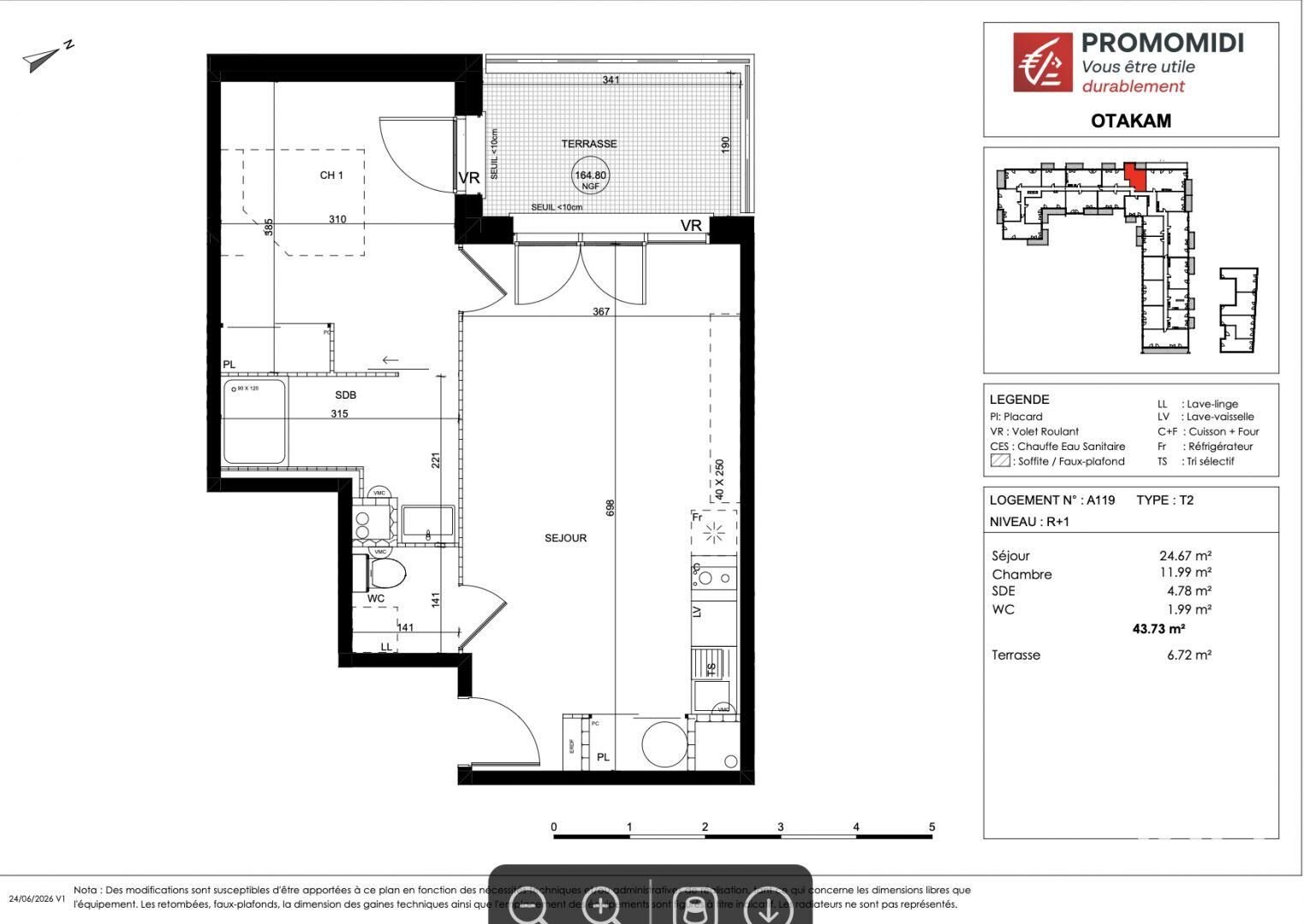 Appartement à vendre, 43m², L'Union