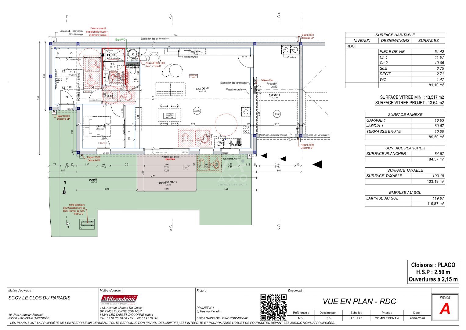 Maison à vendre, 82m², Saint-Gilles-Croix-de-Vie