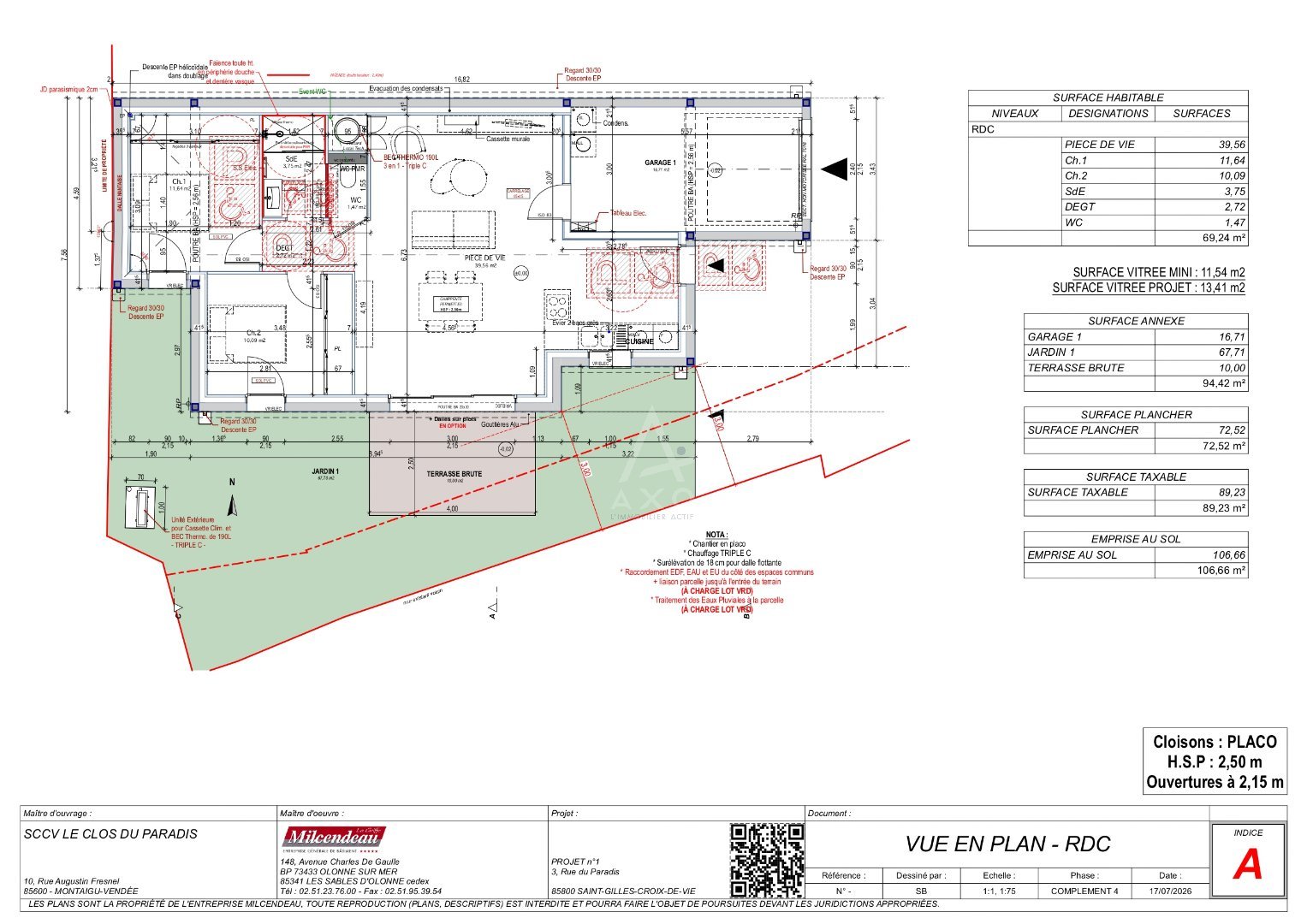 Maison à vendre, 70m², Saint-Gilles-Croix-de-Vie