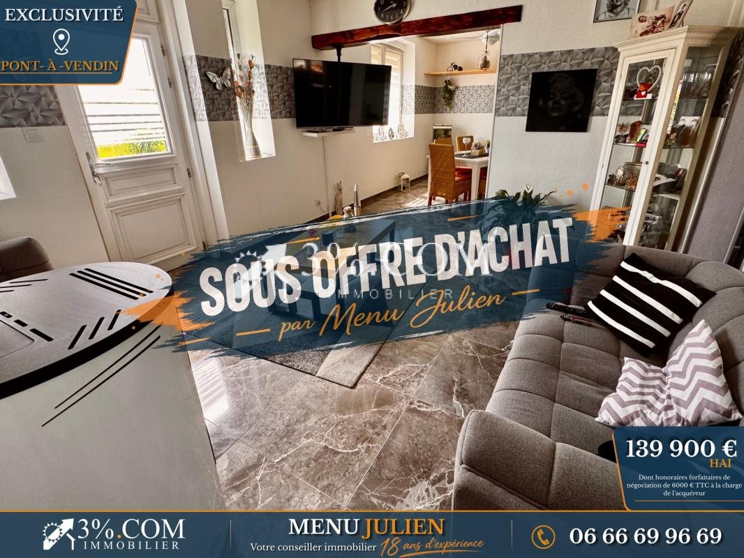 Maison à vendre, 89m², Pont-à-Vendin