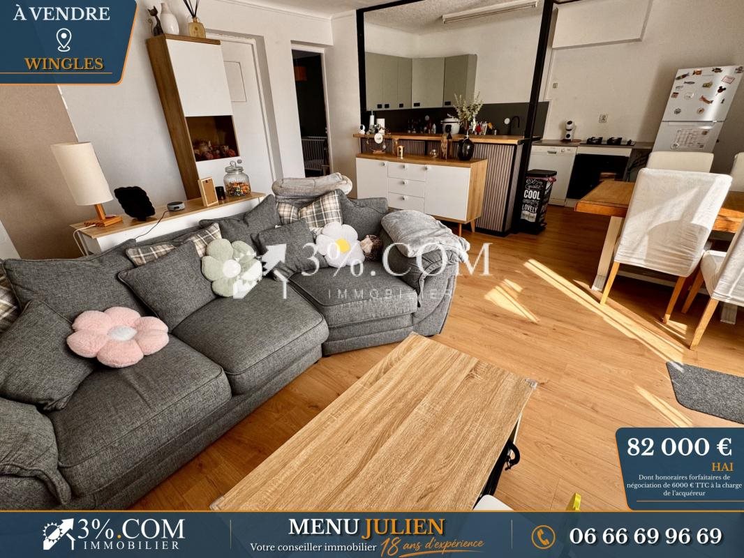 Appartement à vendre, 66m², Wingles