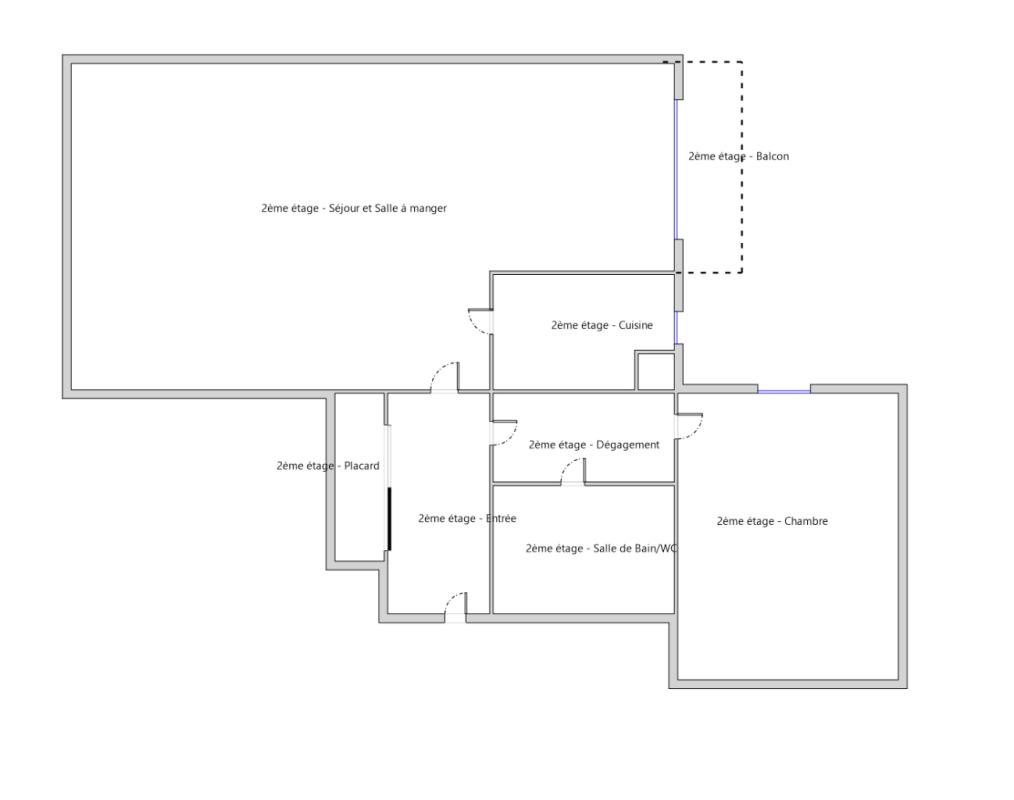 Appartement à vendre, 50m², Paris 20ème