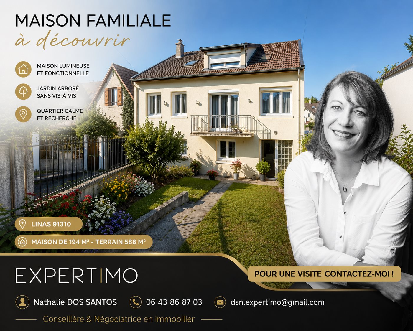 Maison à vendre, 194m², Linas