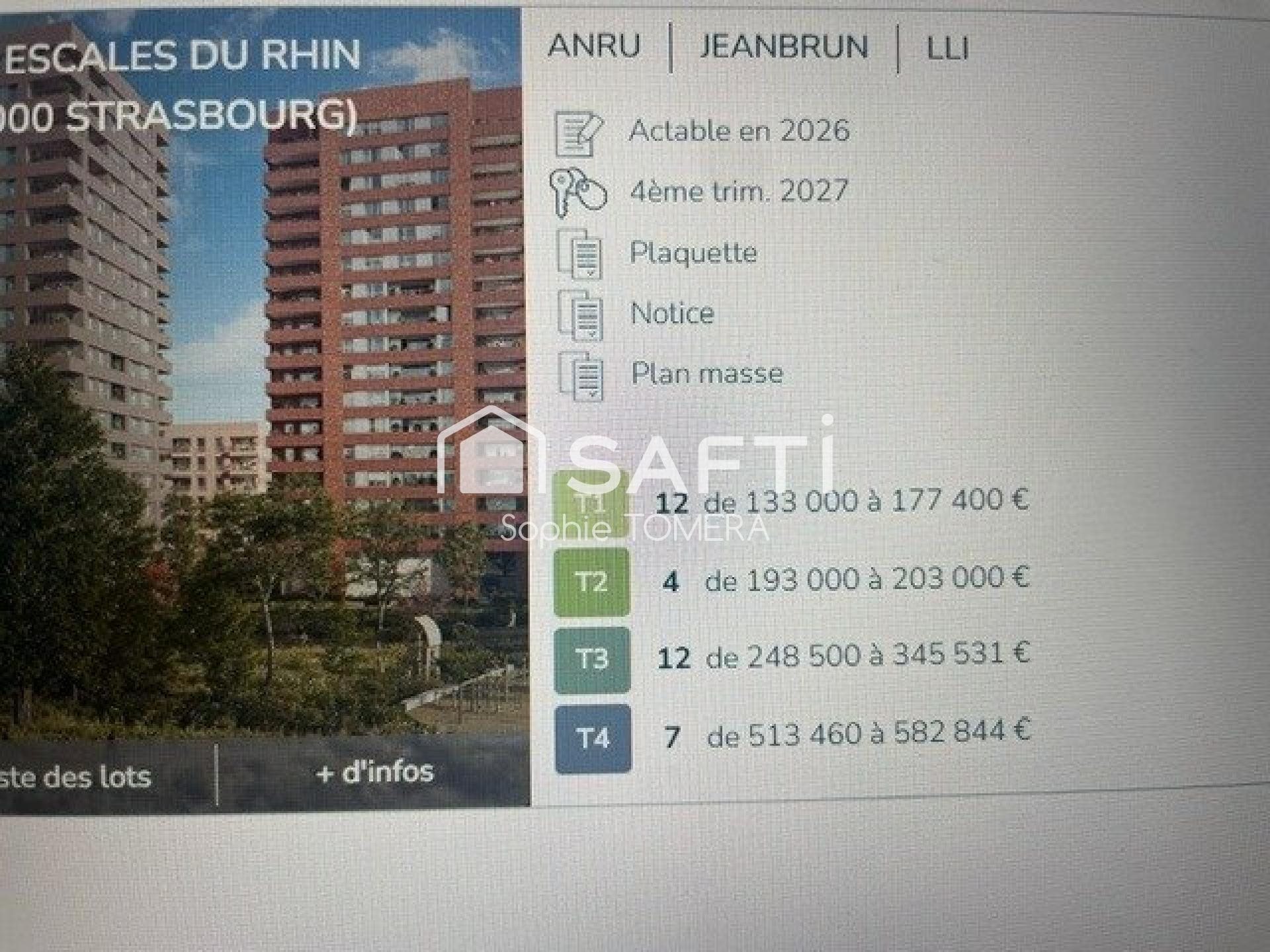 Appartement à vendre, 23m², Strasbourg