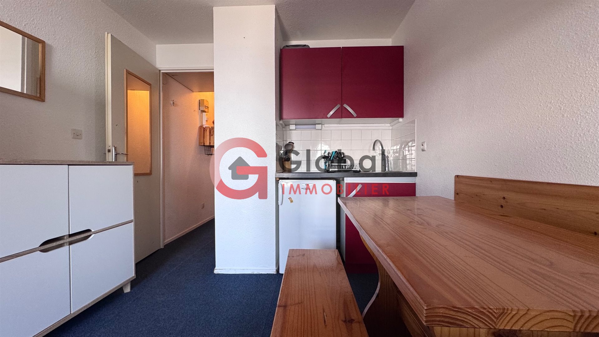 Appartement à vendre, 17m², Les Adrets