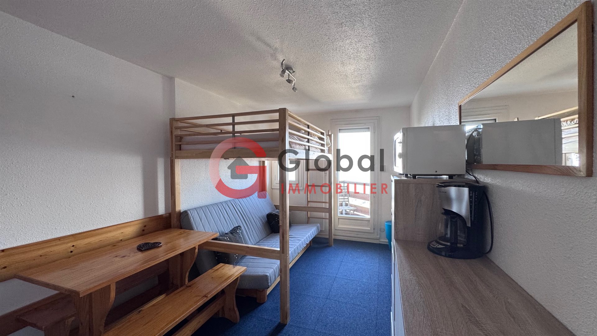 Appartement à vendre, 17m², Les Adrets
