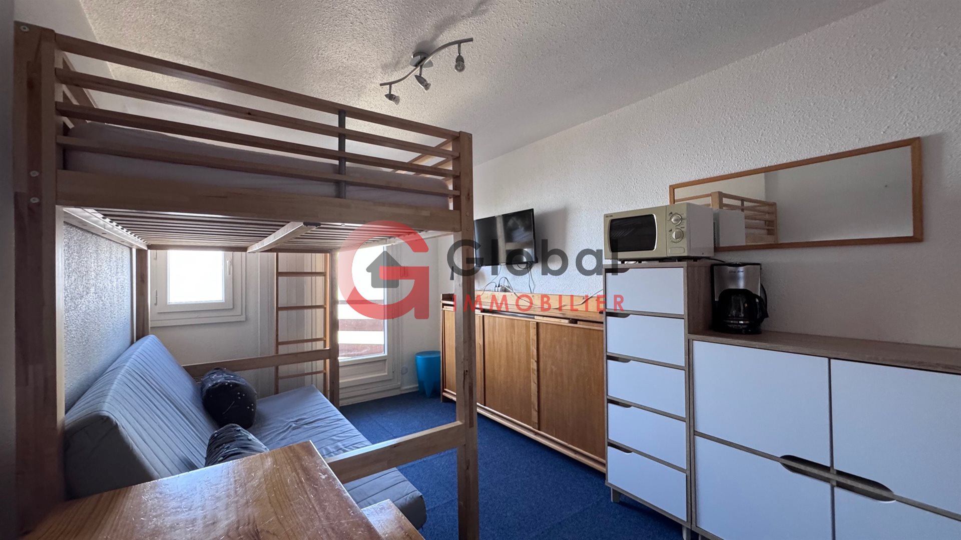 Appartement à vendre, 17m², Les Adrets