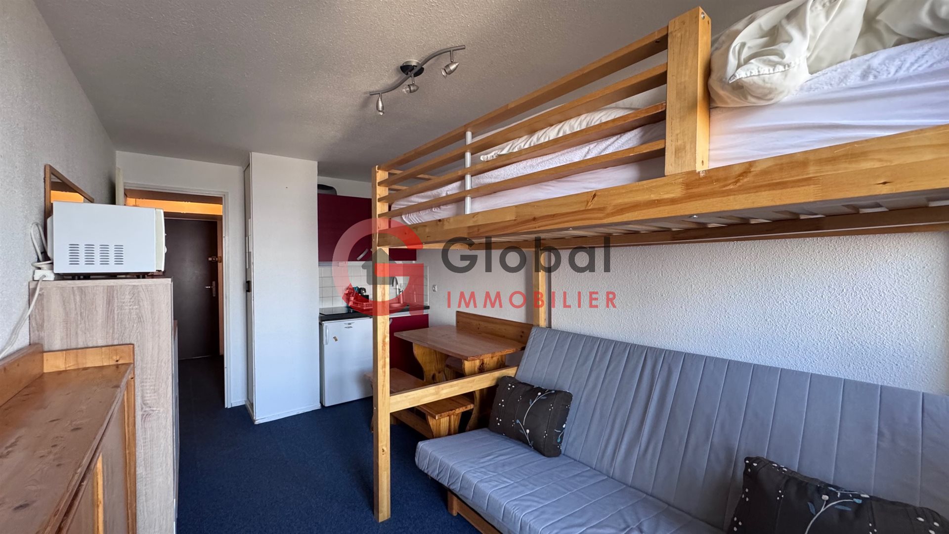 Appartement à vendre, 17m², Les Adrets