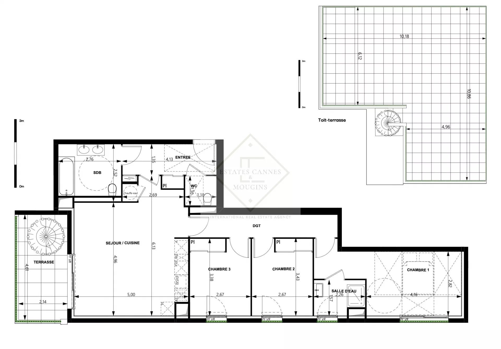 Appartement à vendre, 84m², Antibes