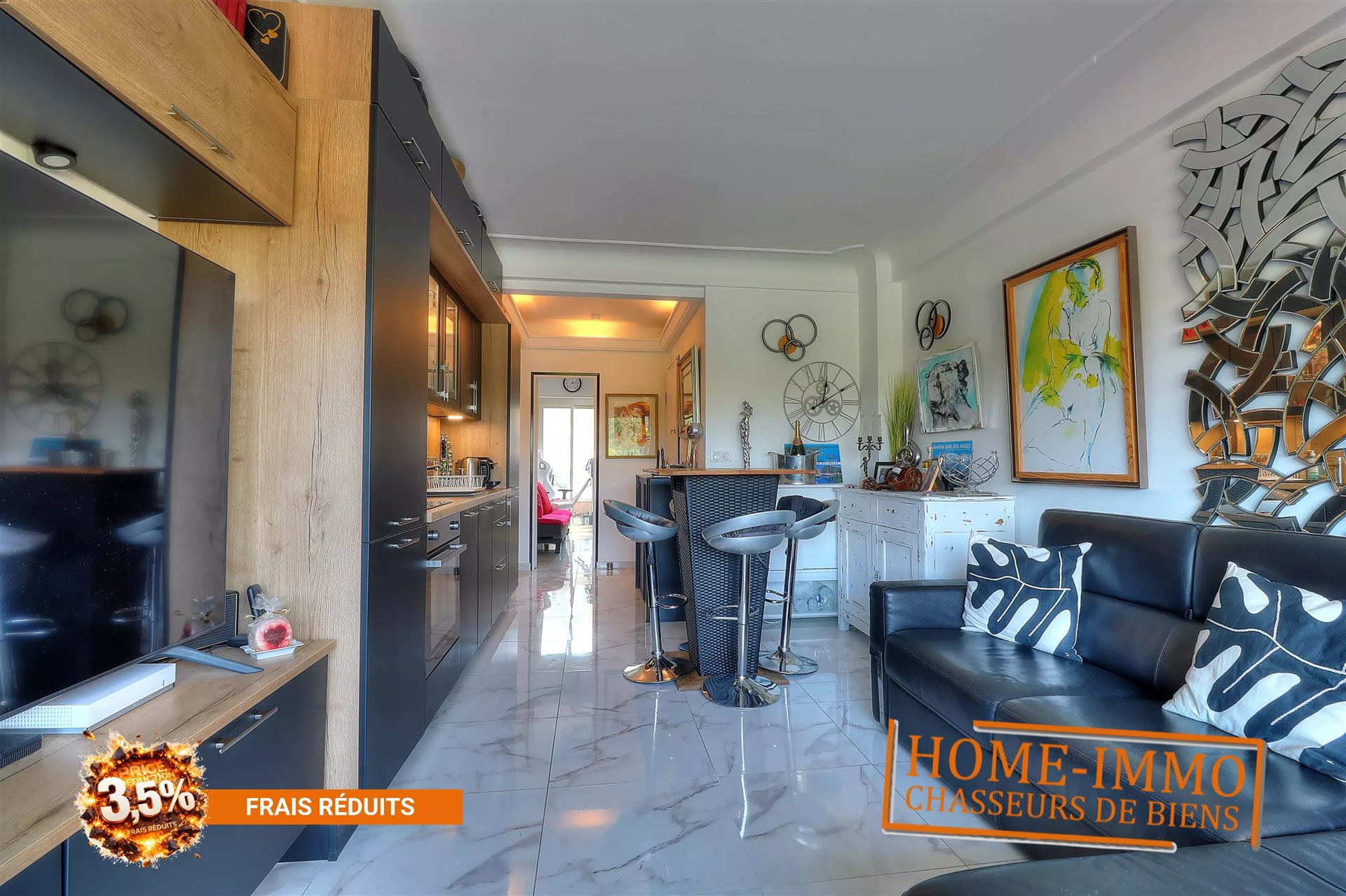 Appartement à vendre, 47m², Cagnes-sur-Mer