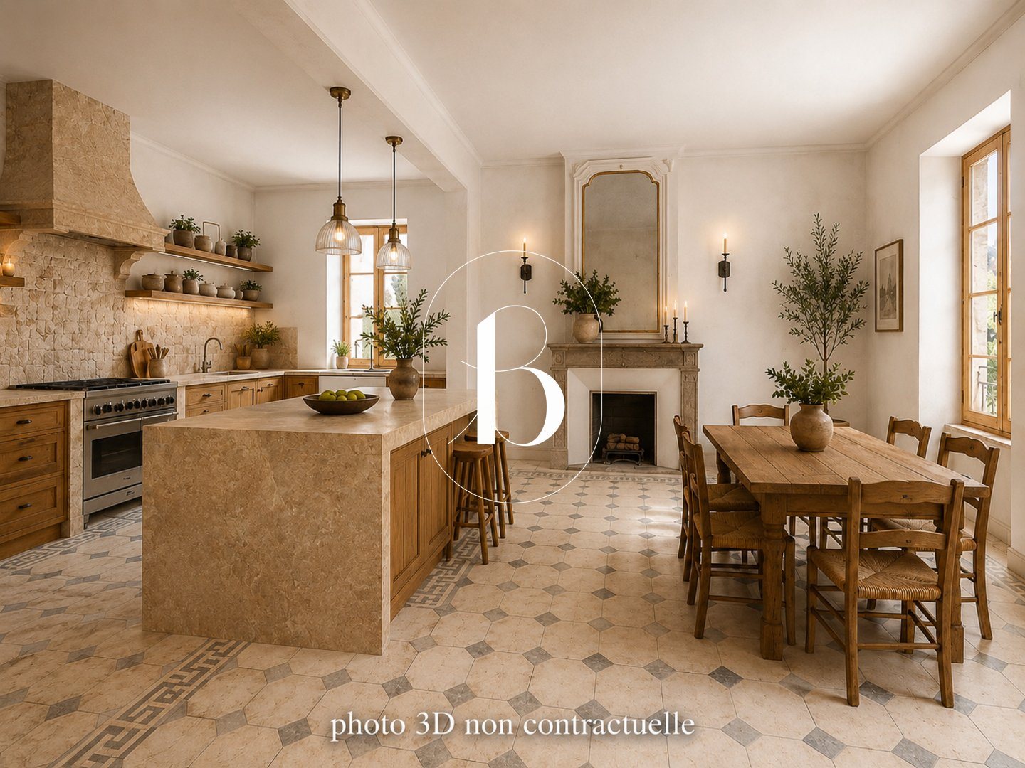 Maison à vendre, 165m², Barjac