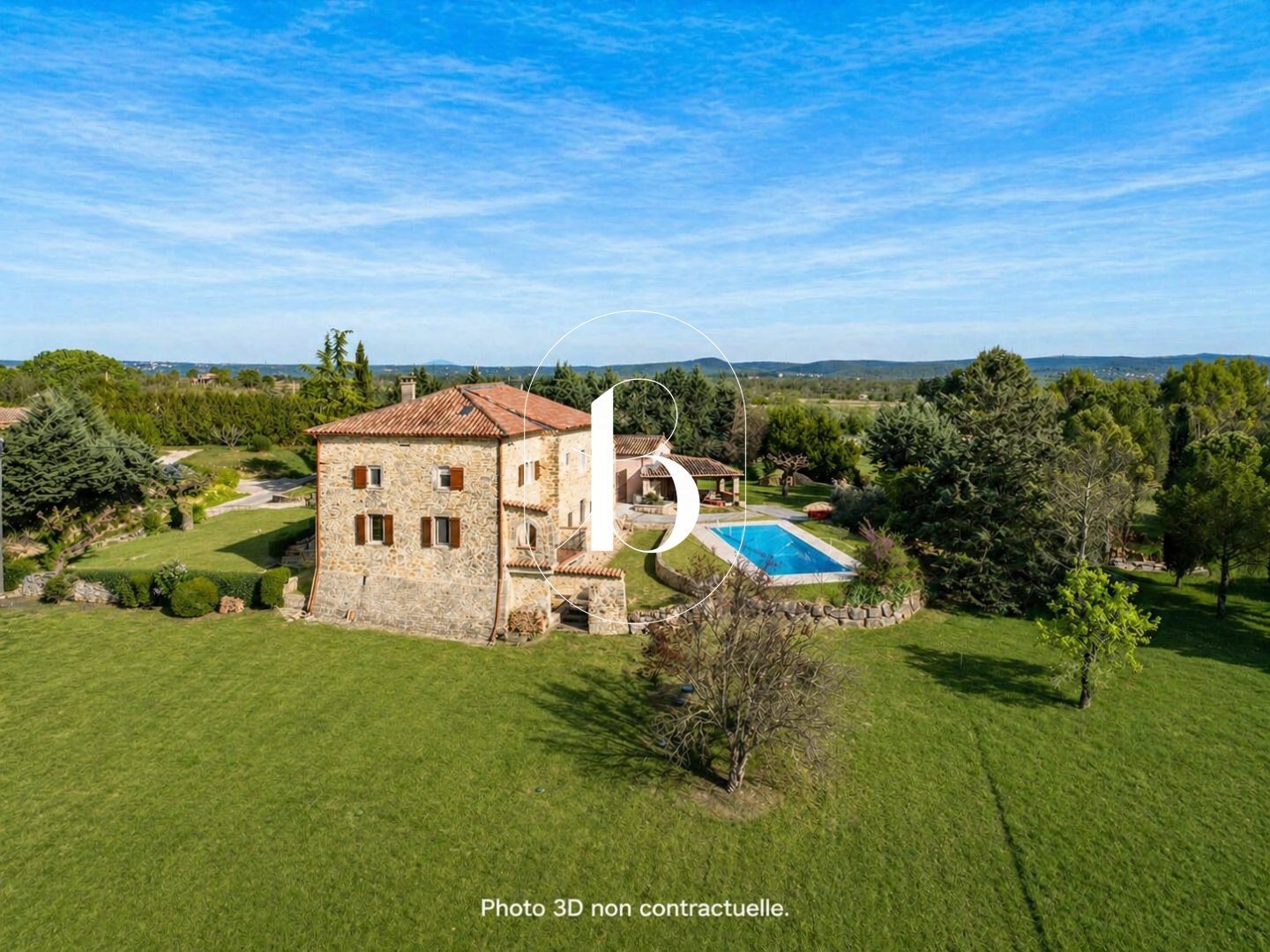Maison à vendre, 220m², Barjac