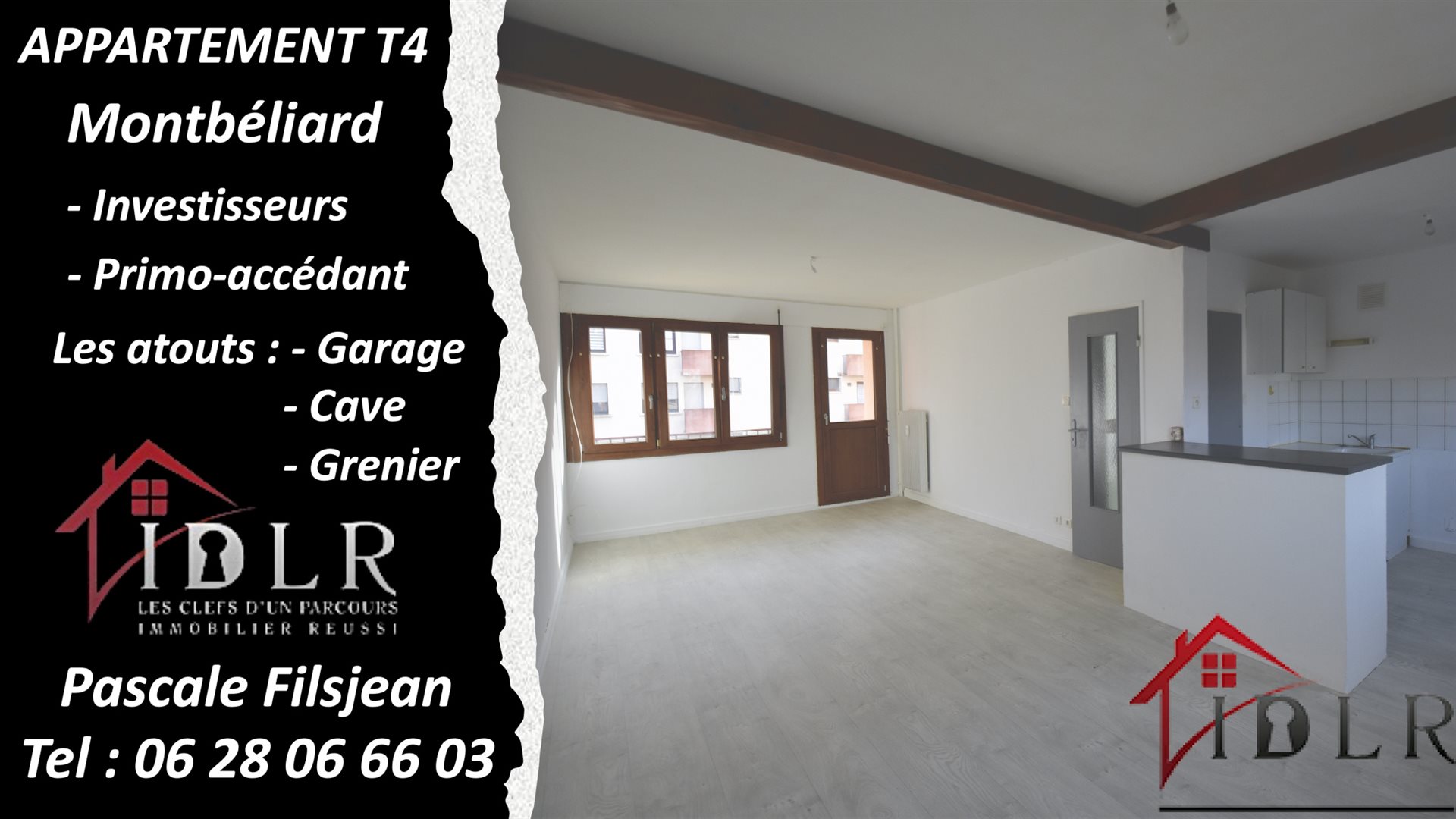 Appartement à vendre, 62m², Montbéliard